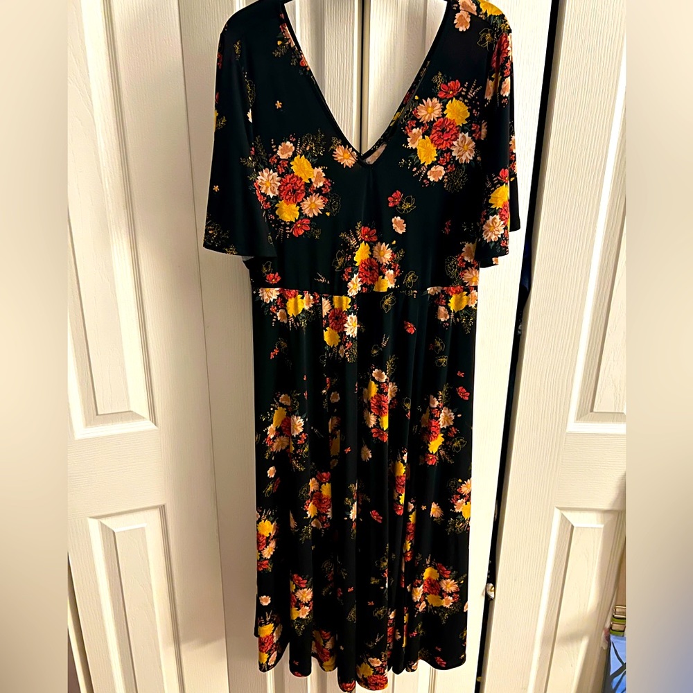 Torrid size 1 black dress